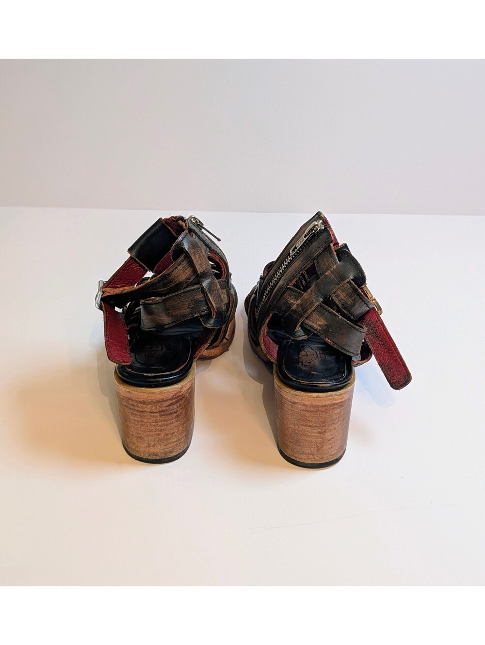 Freebird by Steven Gladiator Sandals Size 10 Brown and Black - Picture 4 of 7